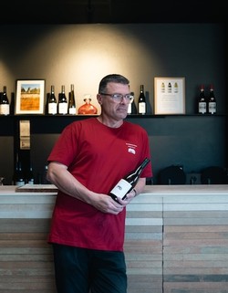 Ten Minutes by Tractor Logo T-Shirt - Red